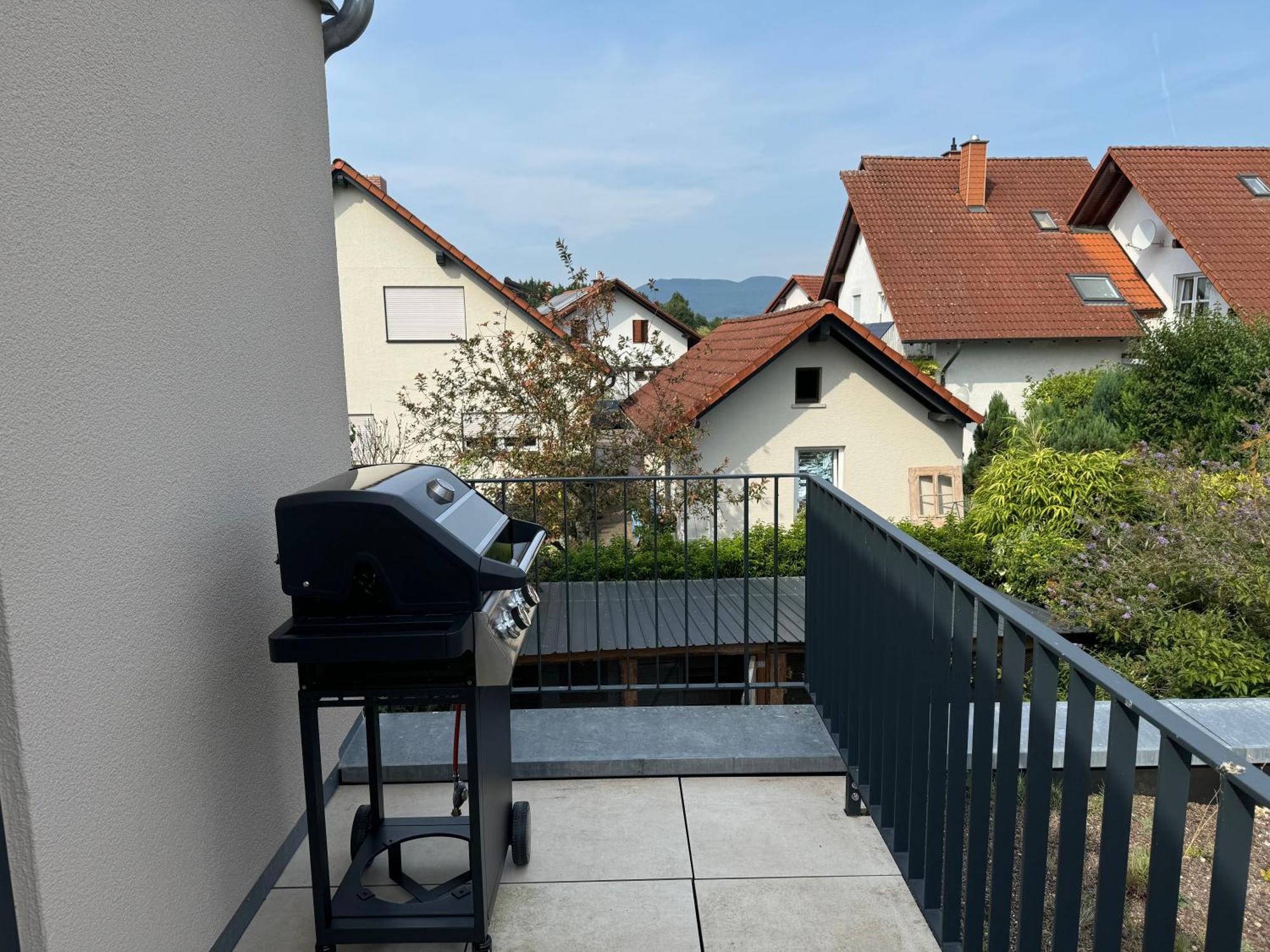Moderne Ferienwohnung Mit Terrasse, Grill & Privatparkplatz Venningen Zewnętrze zdjęcie